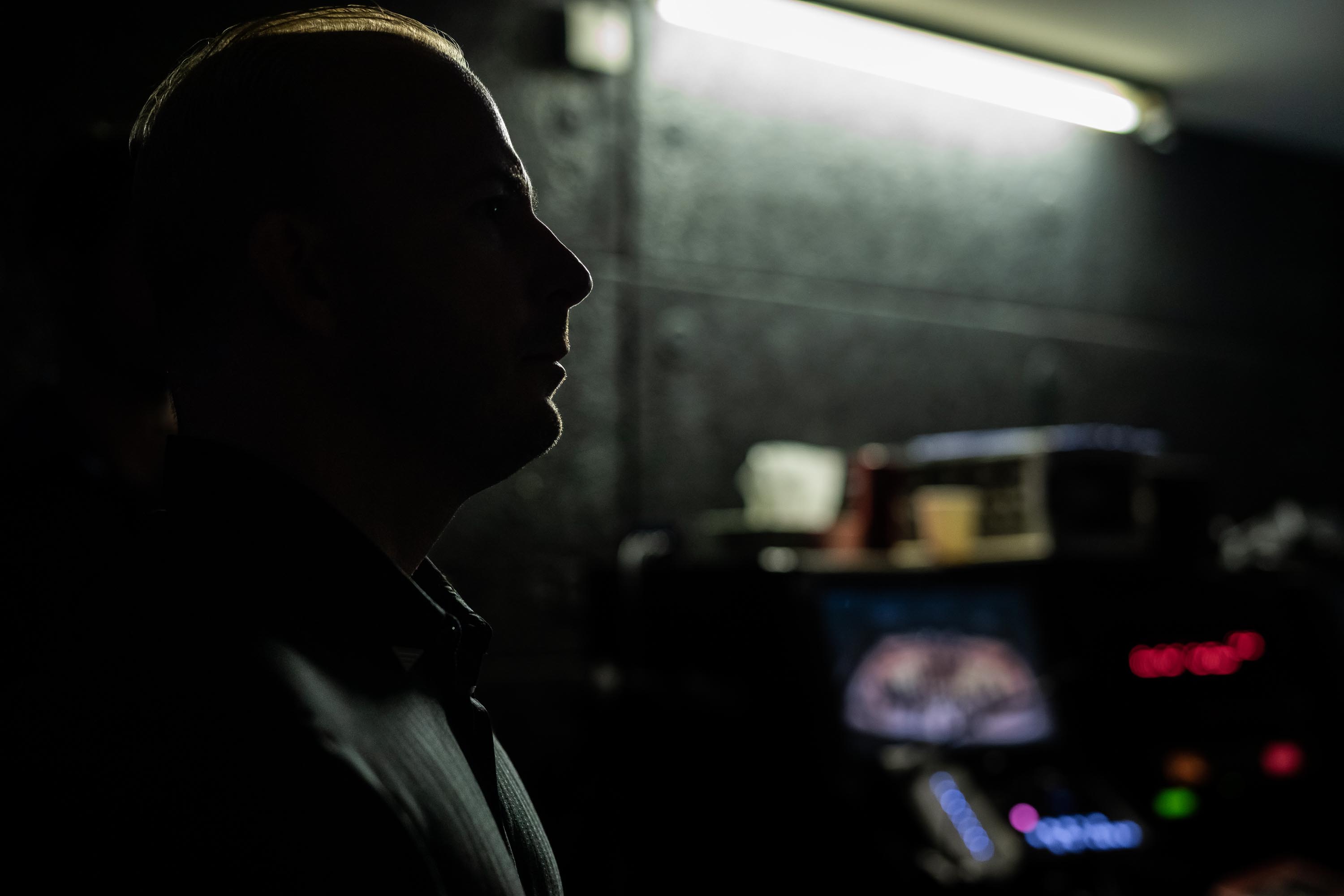 Music Director Yannick Nézet-Séguin in a pensive moment backstage before walking onto the stage