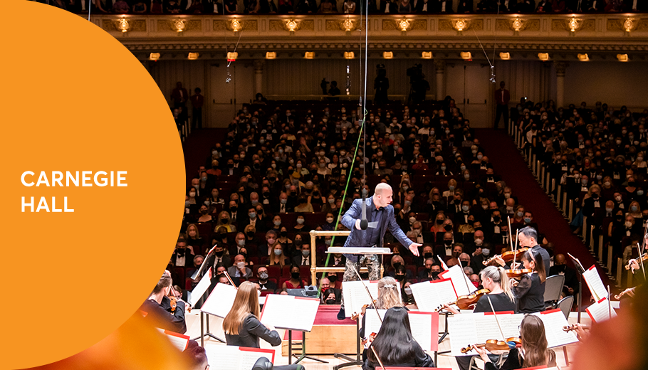 Yannick and the Orchestra at Carnegie Hall