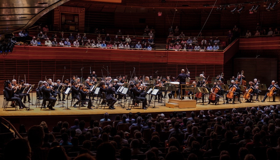 The Philadelphia Orchestra performing in Verizon Hall