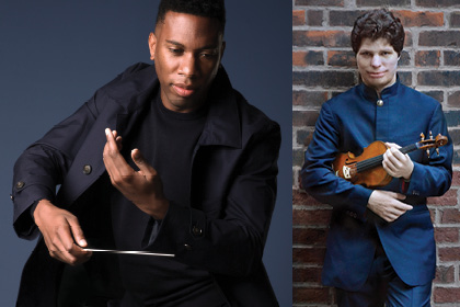 Roderick Cox Conductor, and Augustin Hadelich, Violin 