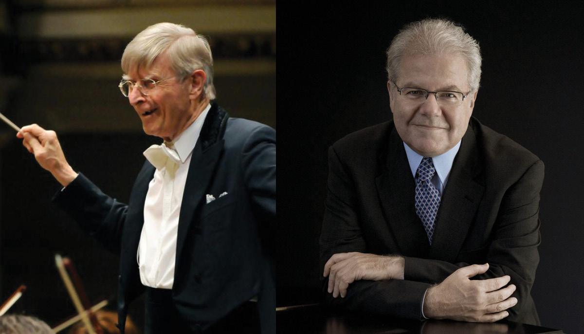 Herbert Blomstedt, Conductor and Emanuel Ax, Piano 